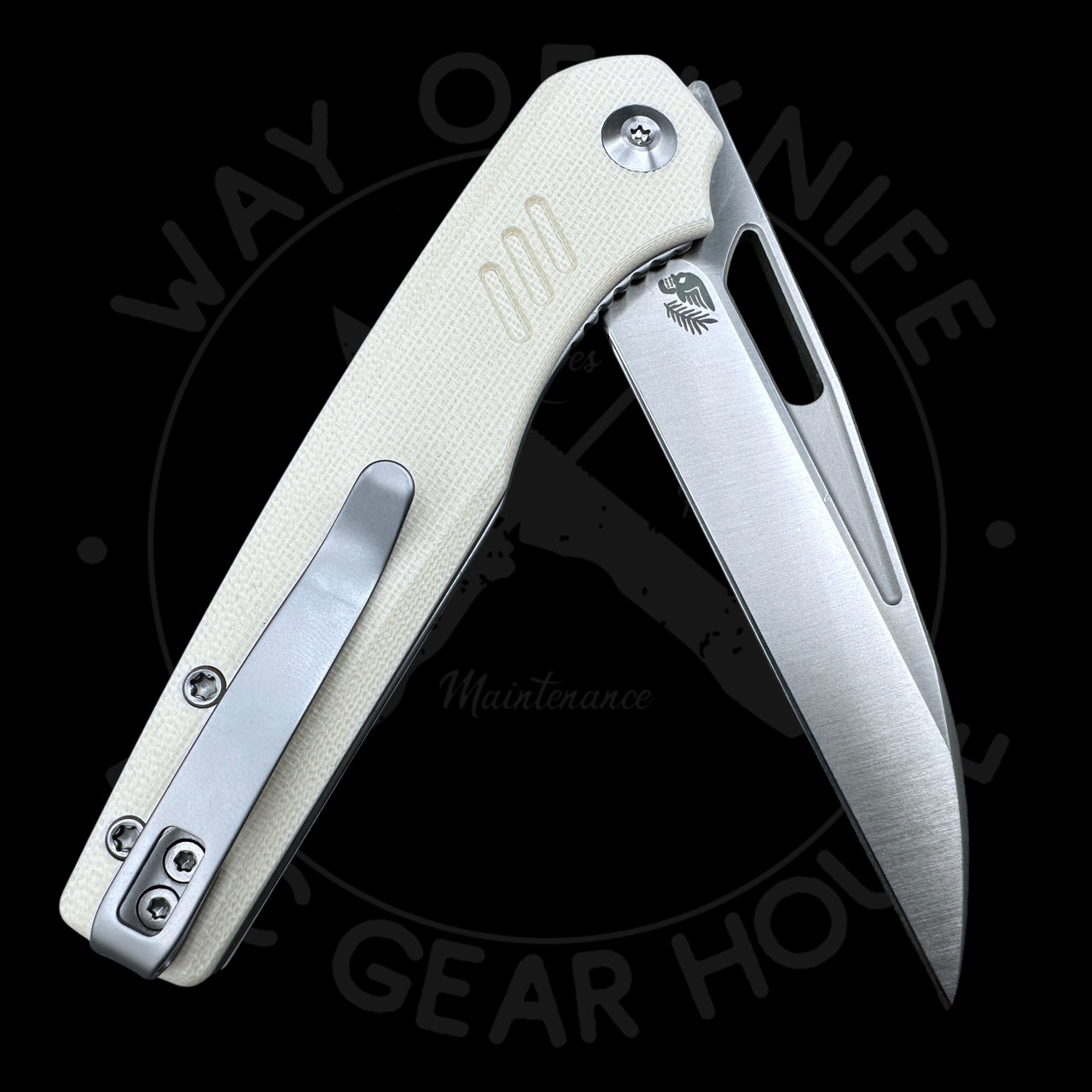 CIVIVI Guile Liner Lock Knife Ivory G-10 (3.25