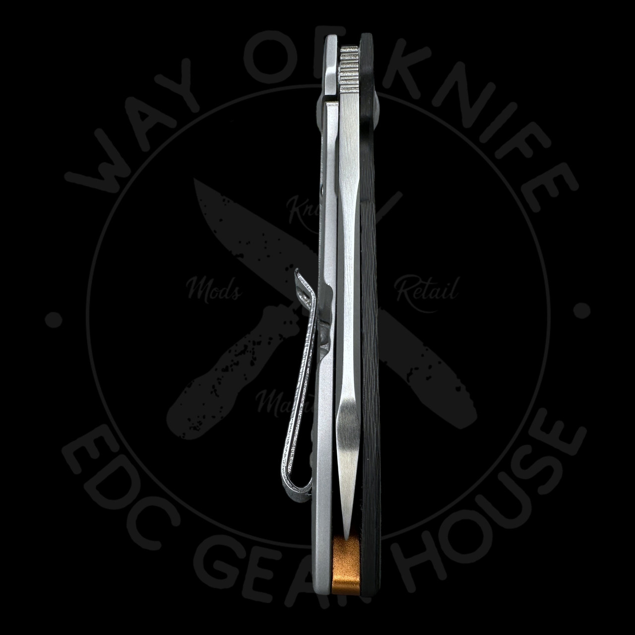 Pre Owned* CRKT Burnley Sketch Frame Lock Knife Carbon Fiber (2.75