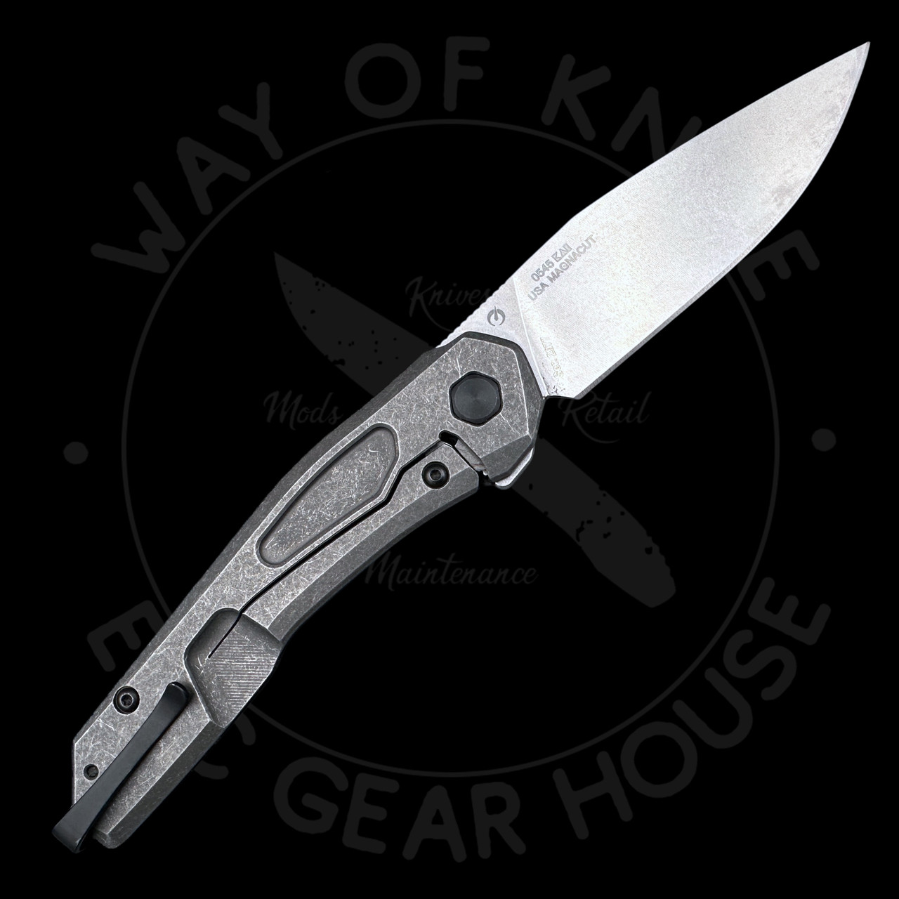Pre Owned* Zero Tolerance 0545 Carbon Fiber Titanium Framelock