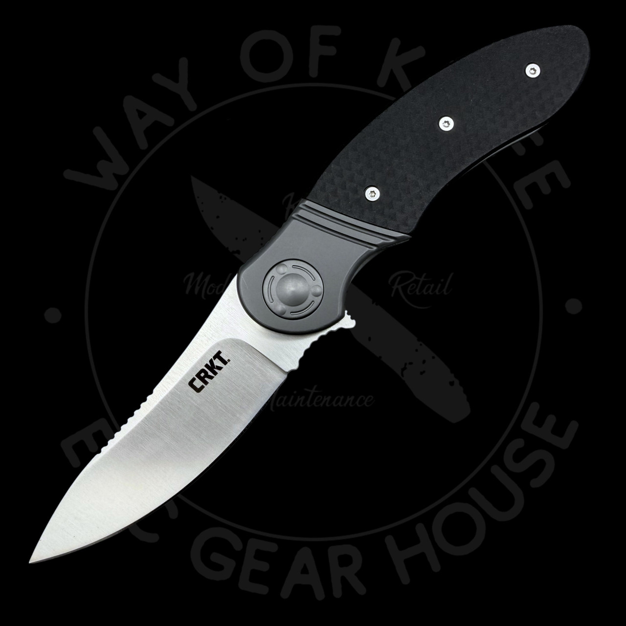 Pre Owned* CRKT Hootenanny Ken Onion Liner lock Flipper - Way Of