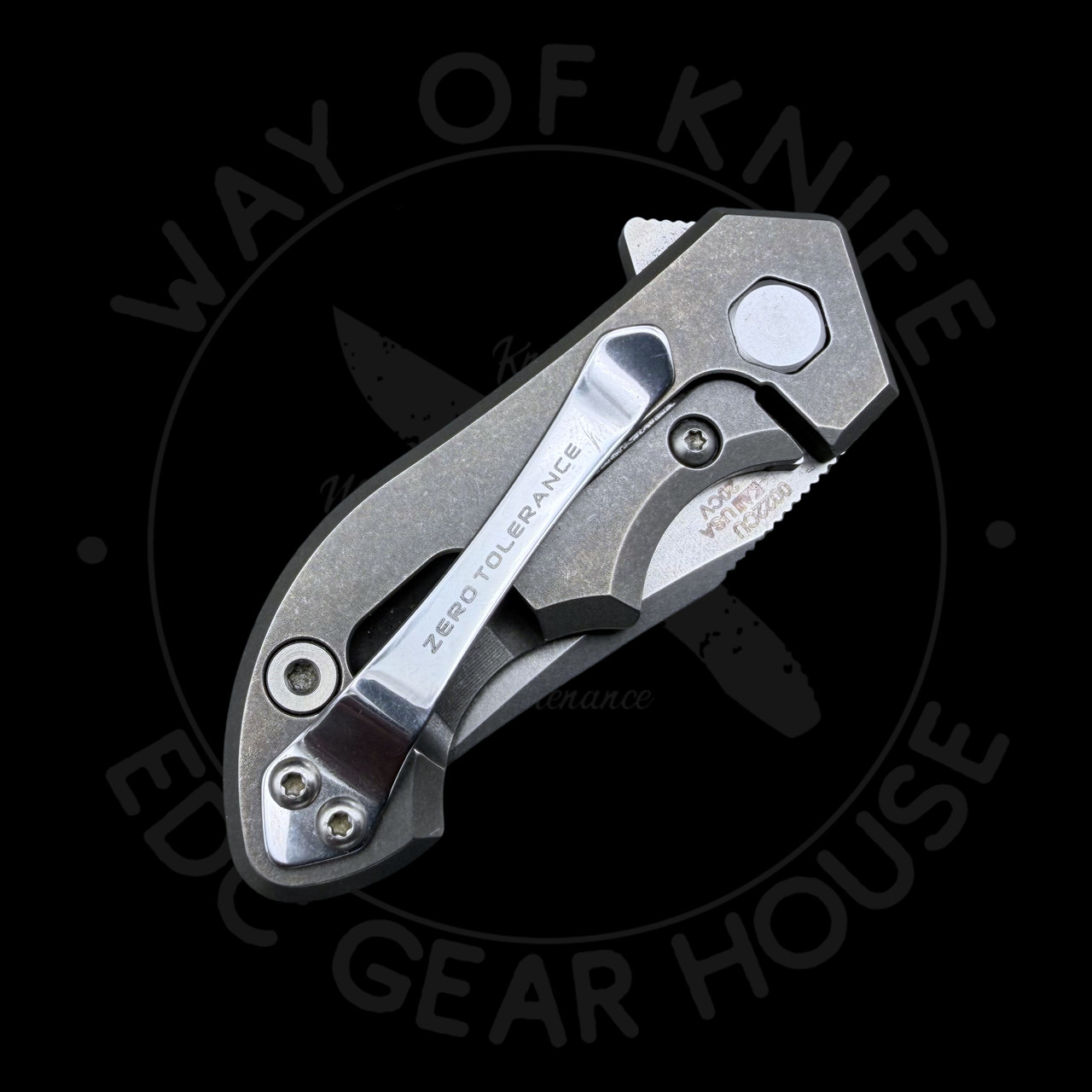 Pre Owned* Zero Tolerance 0022 Flipper Copper Top 20CV (1.8