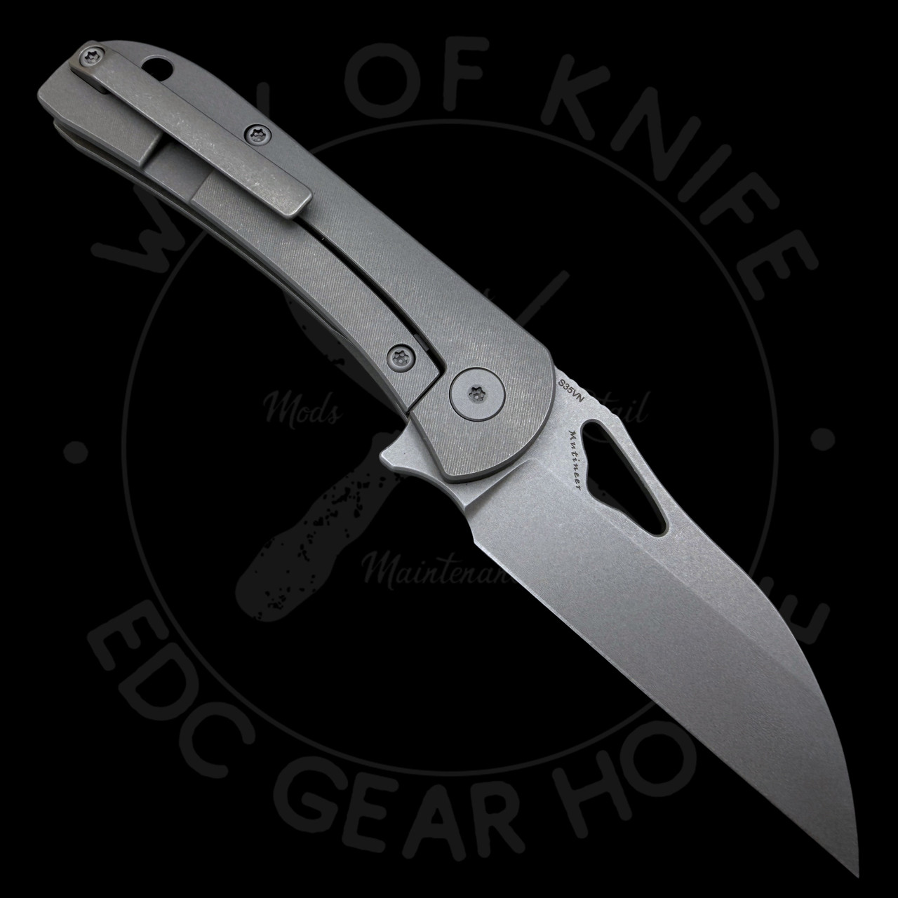 New* Picaroon Tools Mutineer V2 Titanium Frame Lock S35VN Blade