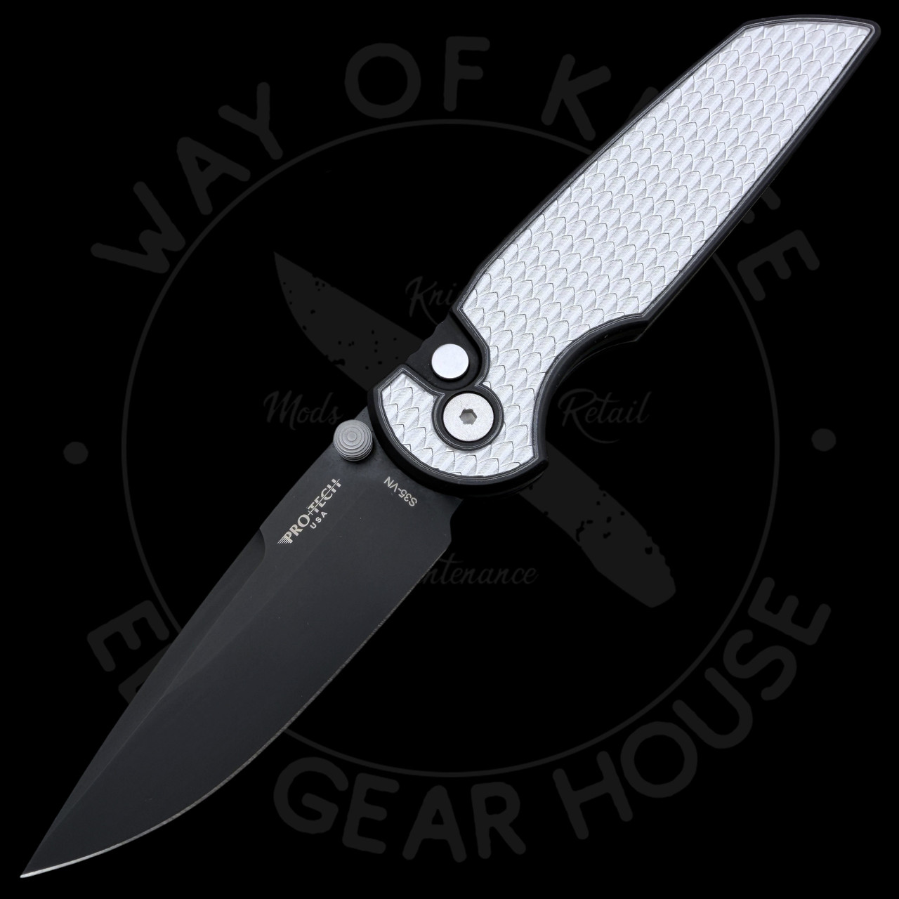 Modified Pro-Tech Integrity Thumbstud Manual Black Alu Dragon Grip