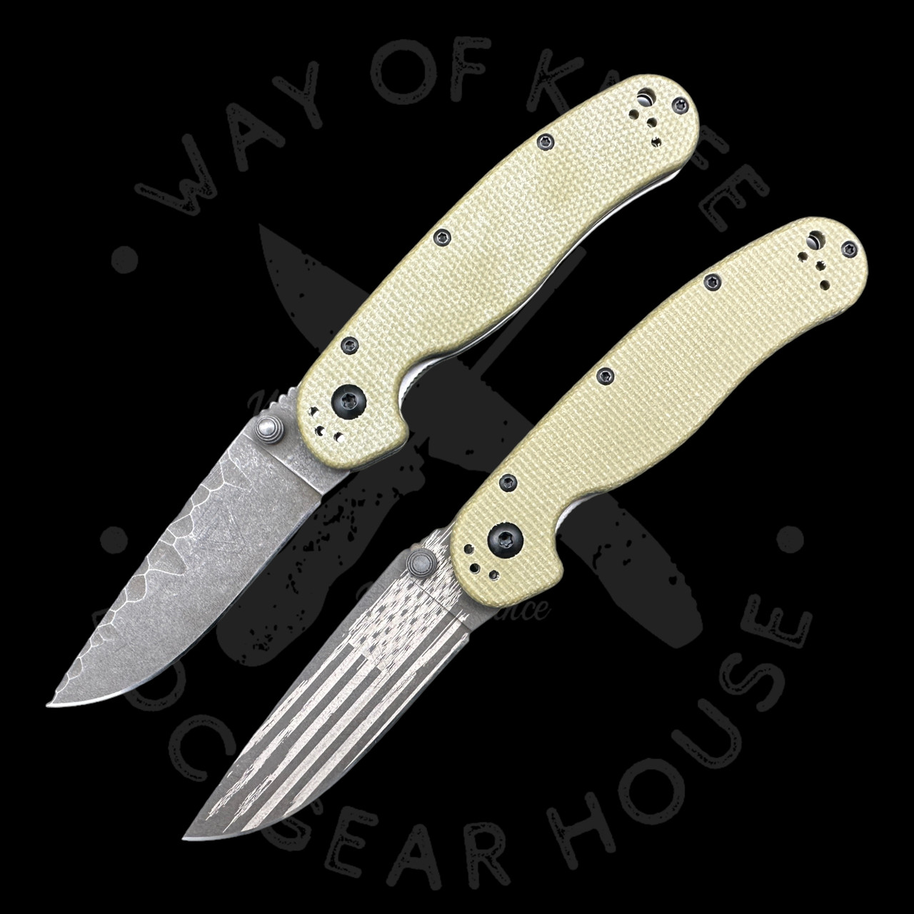 Ontario Rat Synthetic Custom Builder - Way Of Knife & EDC Gear House