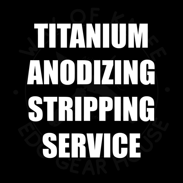 Titanium Anodizing Strip