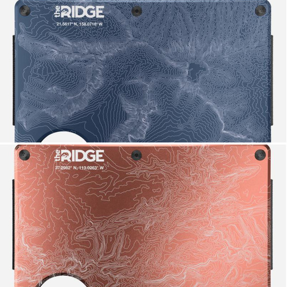 The Ridge Wallet (Aluminum Models)