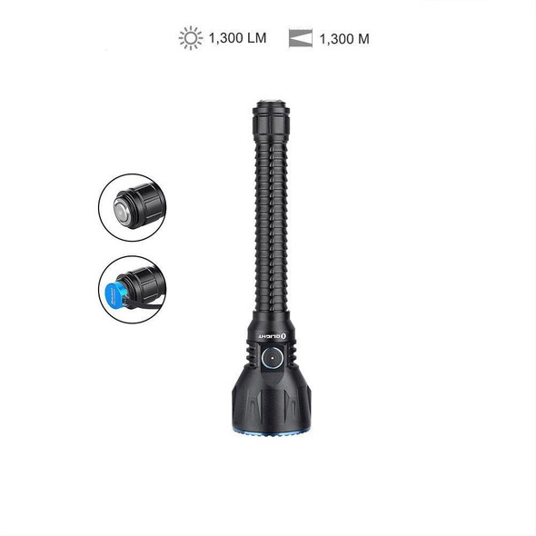 Olight i5R Titanium Flashlight Ice Flower Periwinkle Blue (350