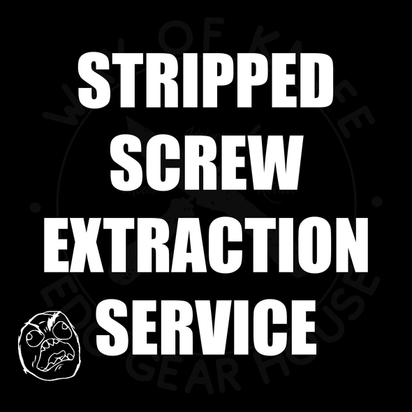 Stripped Screw Extraction Service