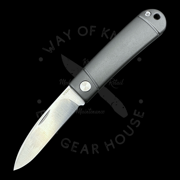 WESN Goods The Henry Titanium Slipjoint (2.35in Satin) 