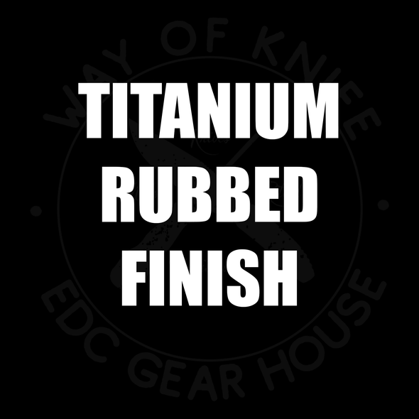 Titanium Rubbed Finish