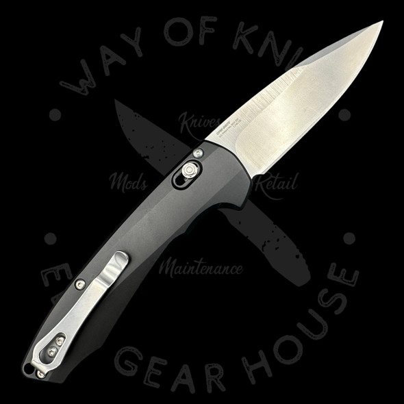 *Pre Owned* Benchmade Arcane Flipper AXIS-Assist Knife Black (3.2" Plain Edge CPM-S90V) 490S
