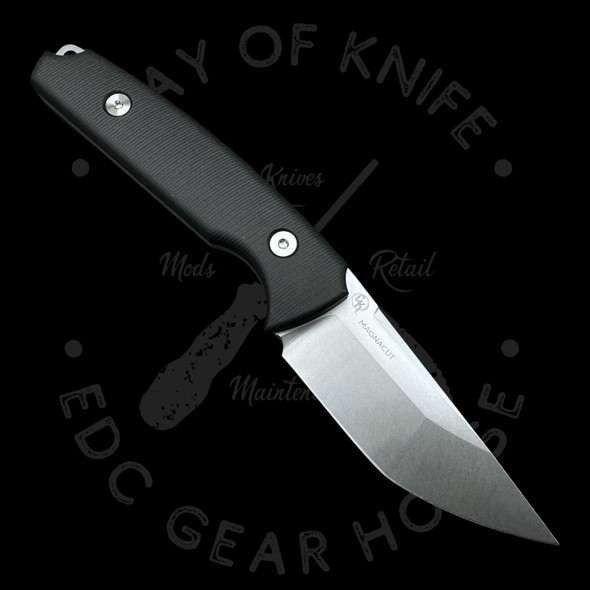 Tactile Knife Co. Matt Christensen Dreadeye Fixed Blade Knife MagnaCut 2.75in Stonewashed Tanto