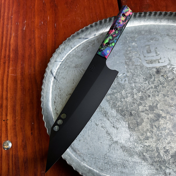Vandal Blades Custom Series #18 DD UV Chef Knife #  AEB-L (7.4in)