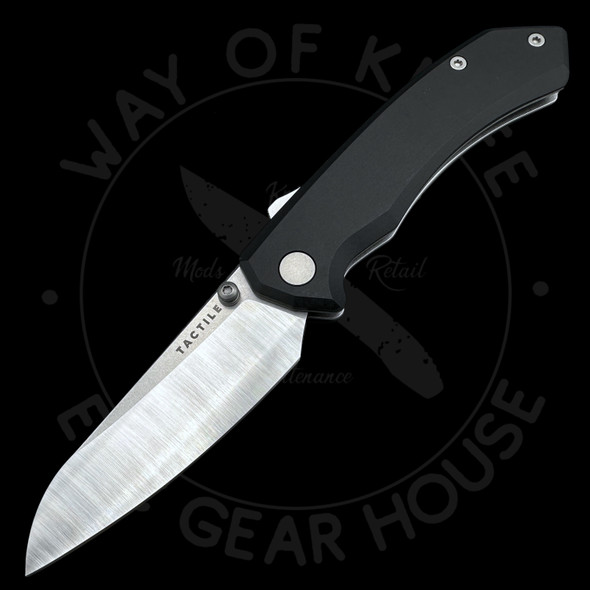Tactile Knife Co. Chupacabra MagnaCut Superlock Knife Black Aluminum (3.3" Satin)