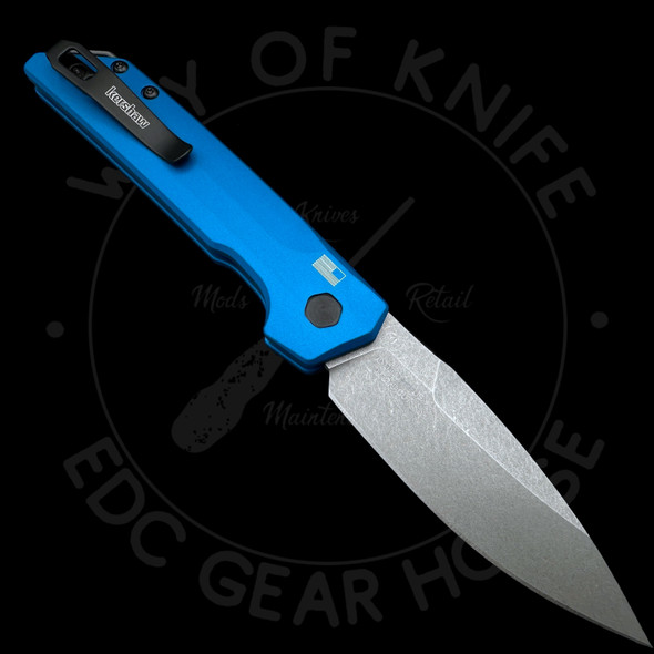 Kershaw Launch Iridium MagnaCut Automatic Knife Blue Aluminum (3.5" SW) Kershaw Launch Iridium MagnaCut Automatic Knife Blue Aluminum (3.5" SW)