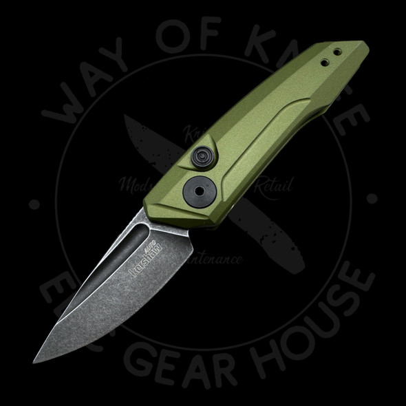 Kershaw Launch 9 Automatic Knife OD Green Aluminum (1.8" Black SW) 7250OLBW Kershaw Launch 9 Automatic Knife OD Green Aluminum (1.8" Black SW) 7250OLBW