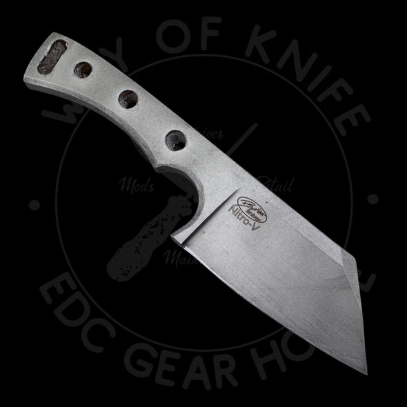 B. Kohn Knives BDE Sand Blasted Fixed Blade Nitro-V (3" Bead Blast) B. Kohn Knives BDE Sand Blasted Fixed Blade Nitro-V (3" Bead Blast)
