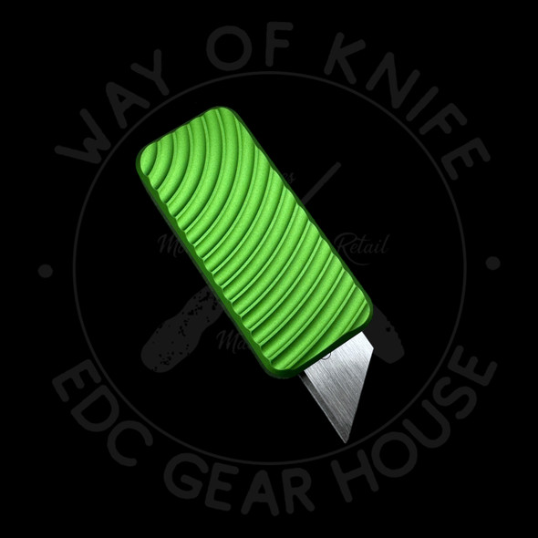 Rivery MFG Zero Original Pattern Green Aluminum with lanyard hole Rivery MFG Zero Original Pattern Green Aluminum with lanyard hole