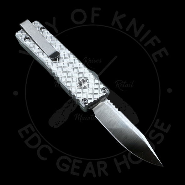 Ocaso Knives Lucent Mini Auto OTF  M390 (1.9in Satin) Ocaso Knives Lucent Mini Auto OTF  M390 (1.9in Satin)