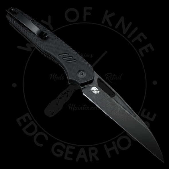 CIVIVI Guile Liner Lock Knife Black G-10 (3.25" Black SW)
