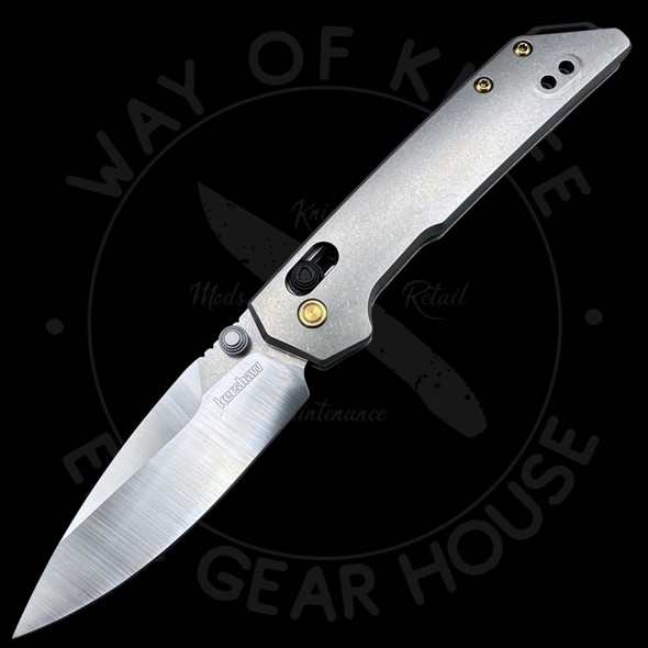 NEW! Kershaw Mini Iridium DuraLock Knife Titanium (3" Stonewash S35VN) NEW! Kershaw Mini Iridium DuraLock Knife Titanium (3" Stonewash S35VN)