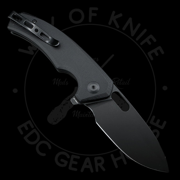 *Pre Owned* SENCUT Acumen Liner Lock Knife Black G-10 (3" Black SW) SA06A