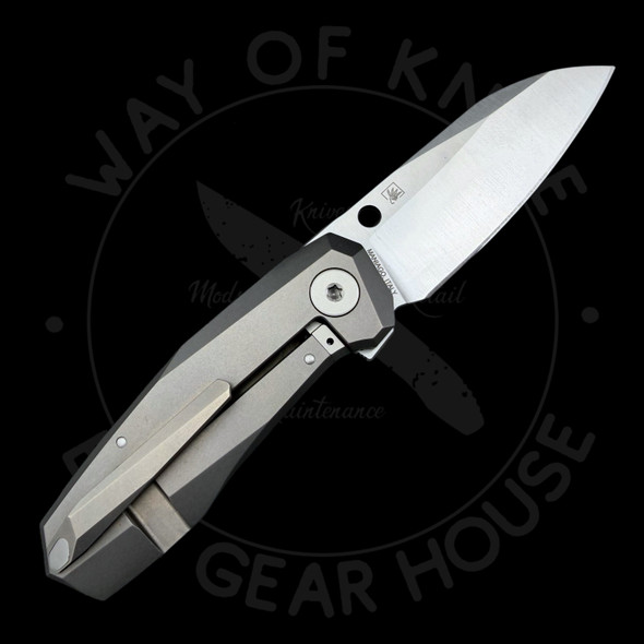 *Pre Owned* Spyderco Techno 3 Titanium Framelock CTS-XHP (2.64" Stonewash)