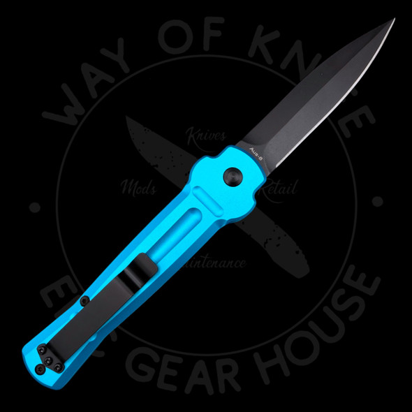 *Pre Owned* AKC X-treme Automatic Stiletto Single Edge AUS-8 (3.62" Black)