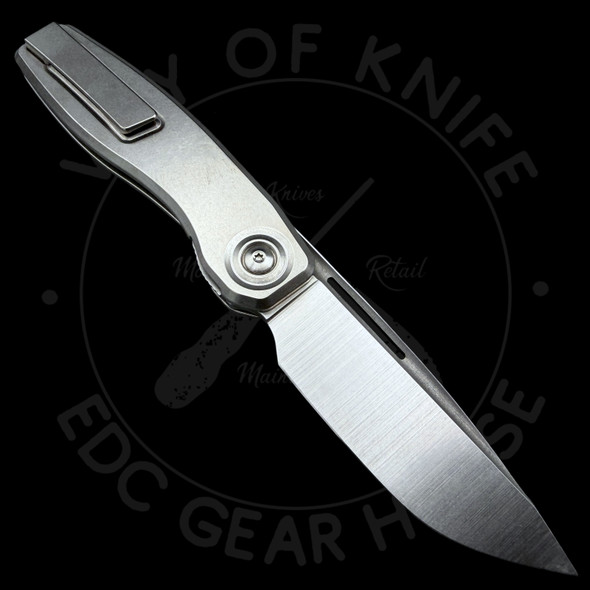 *Pre Owned* Brown Knives Mini FSD-I #483 Titanium Inset Liner Lock MagnaCut Blade