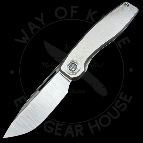 *Pre Owned* Brown Knives Mini FSD-I #483 Titanium Inset Liner Lock MagnaCut Blade