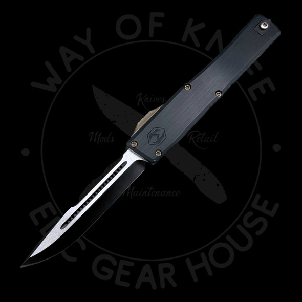 *Pre Owned* Heretic Knives NYX Prototype OTF Two-Tone DLC S/N 012 Magnacut (3.75" Two-Tone)