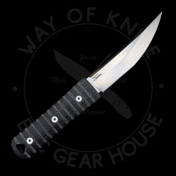 *Pre Owned* Williams Blade Design OZK 003 Fixed Blade Magnacut (4.5" Stonewash)