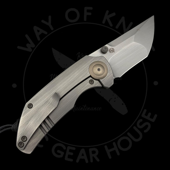 *Pre Owned* WE Knife Thug Carbon Fiber Titanium Framelock 20CV (2.625 Acid Rubbed)