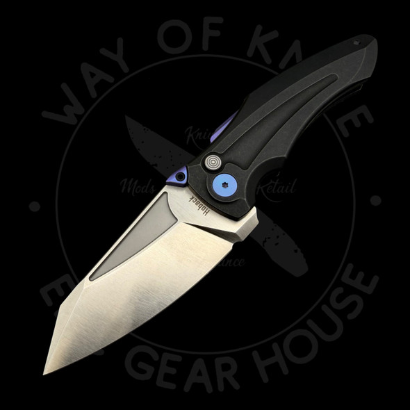 *Pre Owned* Jake  Hoback Sumo Flipper Black and Purple Titanium 20CV (3.125" Stonewash)