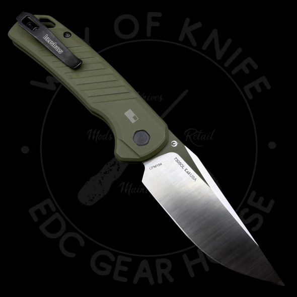 Kershaw Launch 23 Auto Knife OD Green Aluminum (3.3" Two-Tone) 7305OL