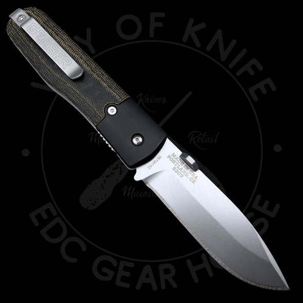 *Pre Owned* Gerber 39 Series Black Micarta (3.25" Bead Blast) S30V Blade 