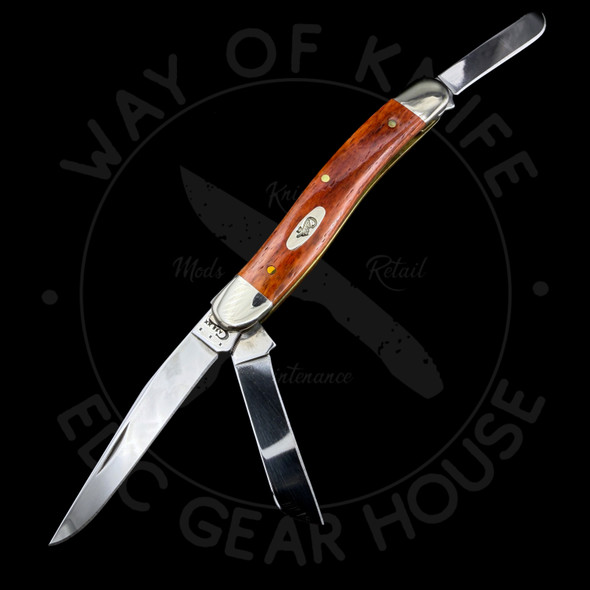 *Pre Owned* Case XX™ Smooth Chestnut Bone Stockman Stainless Pocket Knife 28701
