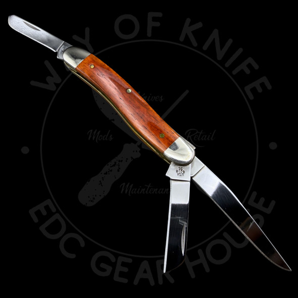 *Pre Owned* Case XX™ Smooth Chestnut Bone Stockman Stainless Pocket Knife 28701