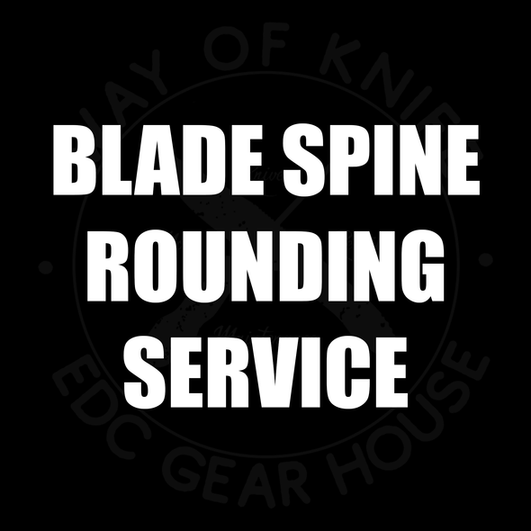 Blade Spine Rounding