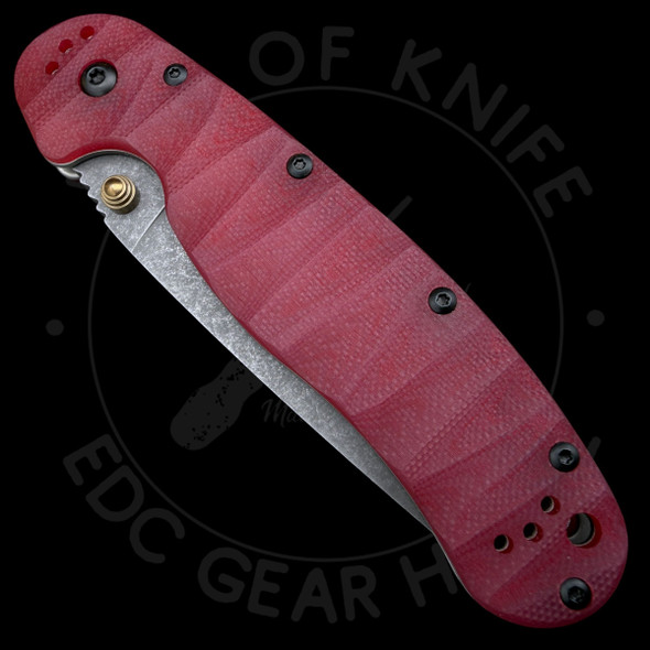 Synthetic Scale Carving (G10, Micarta, Etc)