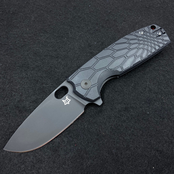 Fox Knives Vox Core Liner Lock Knife Black FRN (2.8" Black Blade) 