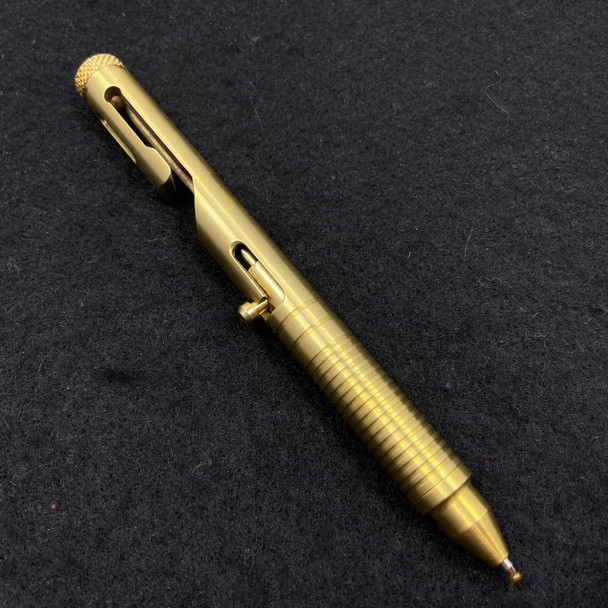 Boker Plus CID Cal .45 Bolt-Action Pen (Brass)