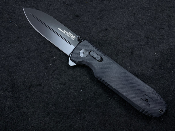SOG Pentagon XR Lock Knife Black G-10 (3.5" Black)