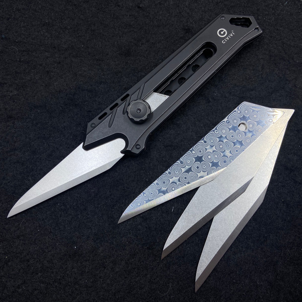 Civivi Mandate Utility Knife Multitool Black (2.12" Utility Edge) 