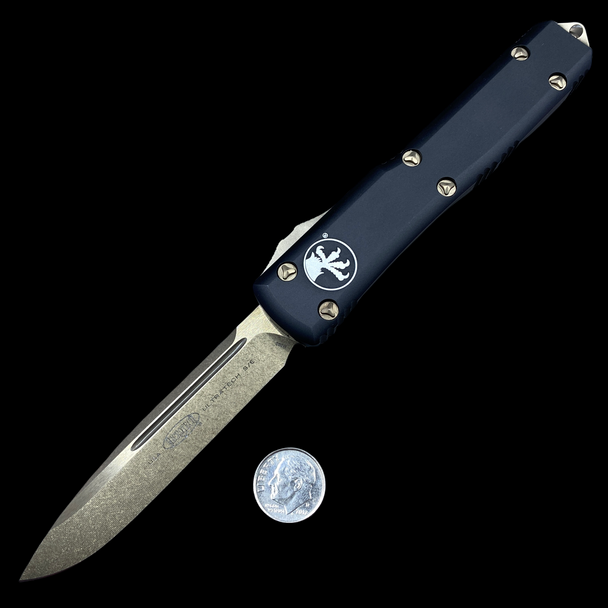 Microtech Ultratech Black S/E Plain Edge Bronze 121-13