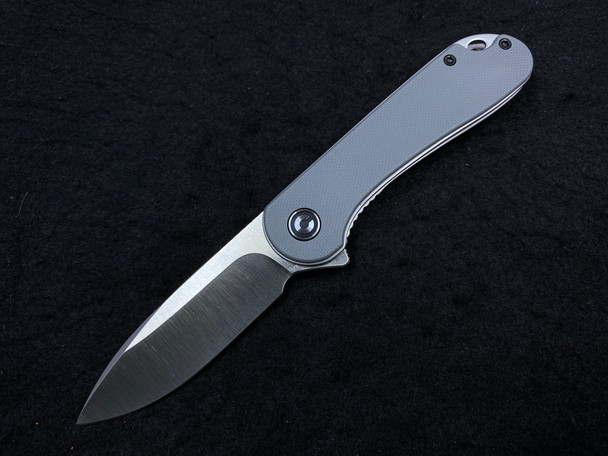 CIVIVI Elementum Liner Lock Knife Gray G-10 (2.9" Satin D2)