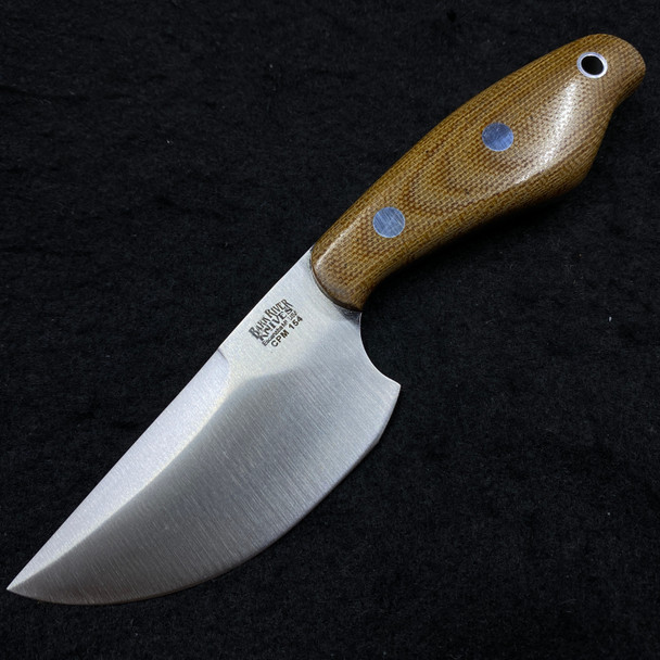 Bark River Skelton Occipital CPM-154 Natural Canvas Micarta