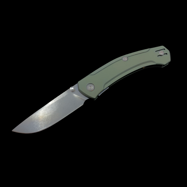 GiantMouse Ace Iona Green Aluminum (Stonewashed M390)