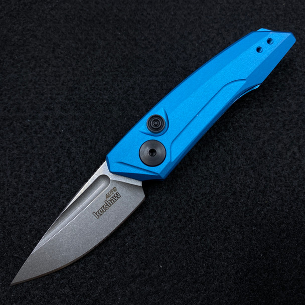 Kershaw Launch 9 Automatic Knife TEAL (1.8" Stonewash)