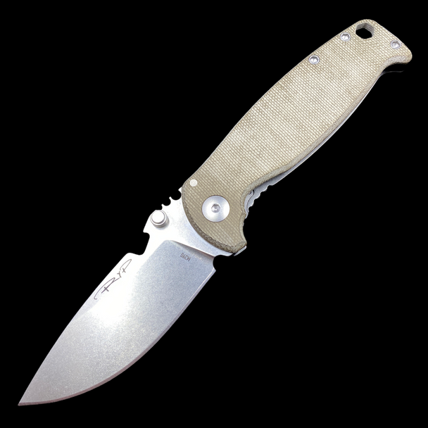 DPX HEST/F CLASSIC DECADE Micarta M390 (3.10in Stonewashed)